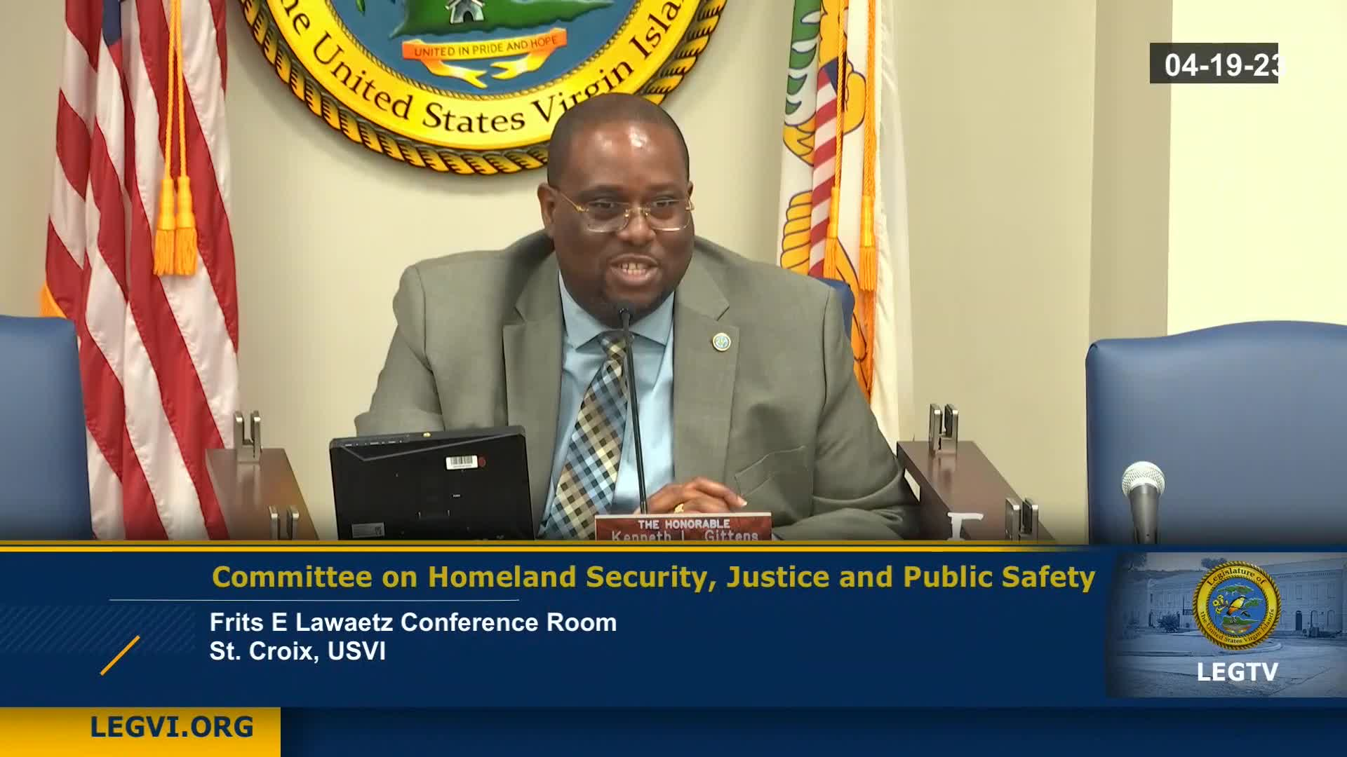 04-19-2023 Committee on Homeland Security, Justice and Public Safety
