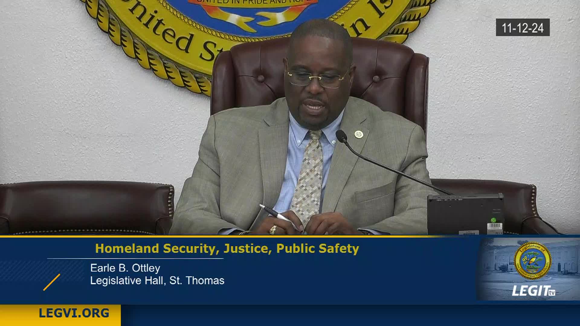 11-12-24 Committee on Homeland Security, Justice, & Public Safety