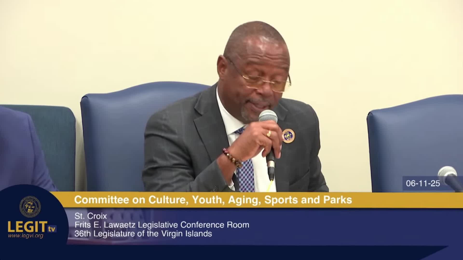 LEGIT TV Recap Committee on Culture, Youth, Aging, Sports, and Parks June 11